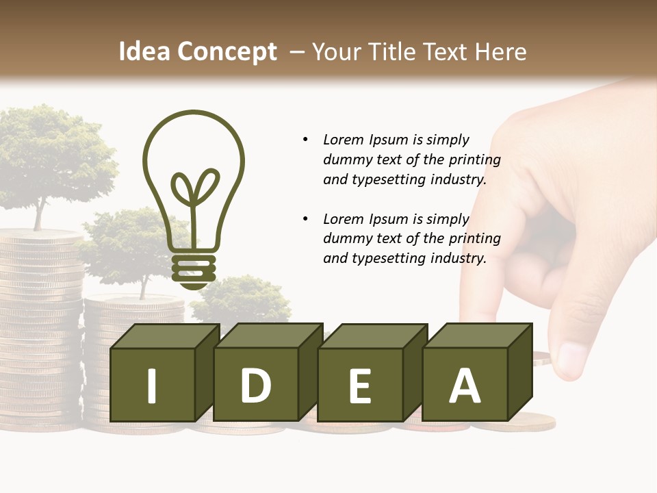 Smile Alone Space PowerPoint Template