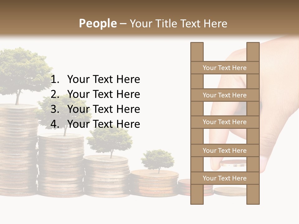 Smile Alone Space PowerPoint Template