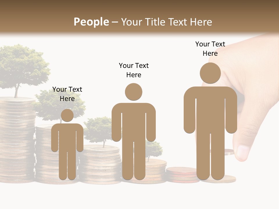 Smile Alone Space PowerPoint Template