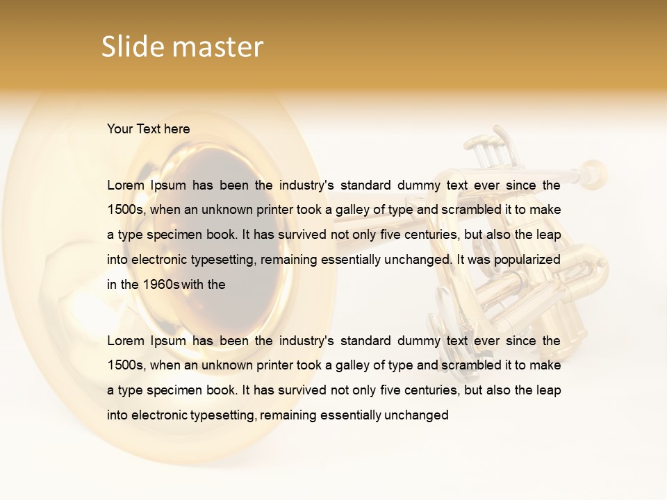 Slide Lacquer Ring PowerPoint Template
