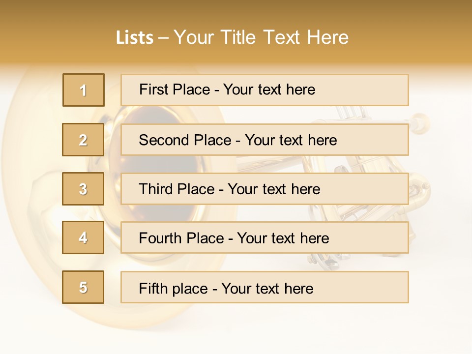 Slide Lacquer Ring PowerPoint Template