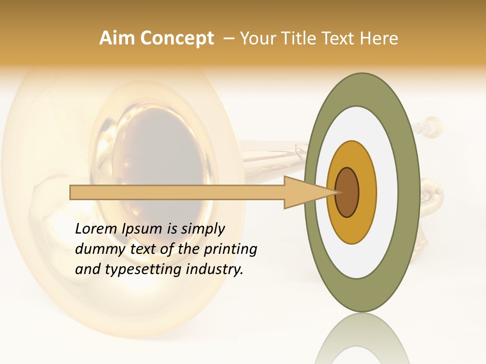 Slide Lacquer Ring PowerPoint Template