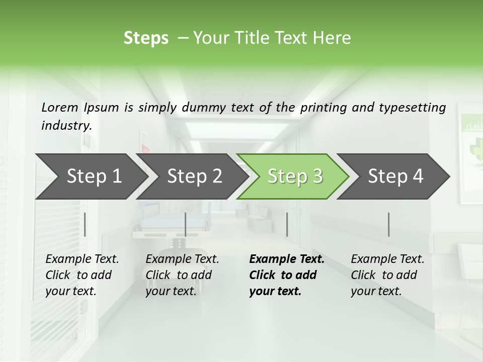 Clinical Walls Interior PowerPoint Template