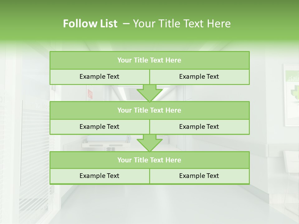 Clinical Walls Interior PowerPoint Template