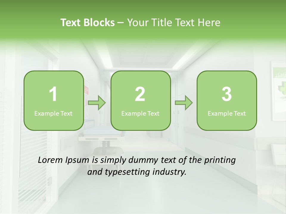 Clinical Walls Interior PowerPoint Template