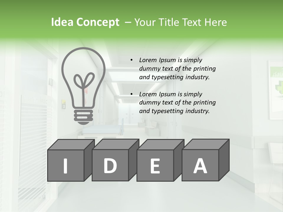 Clinical Walls Interior PowerPoint Template