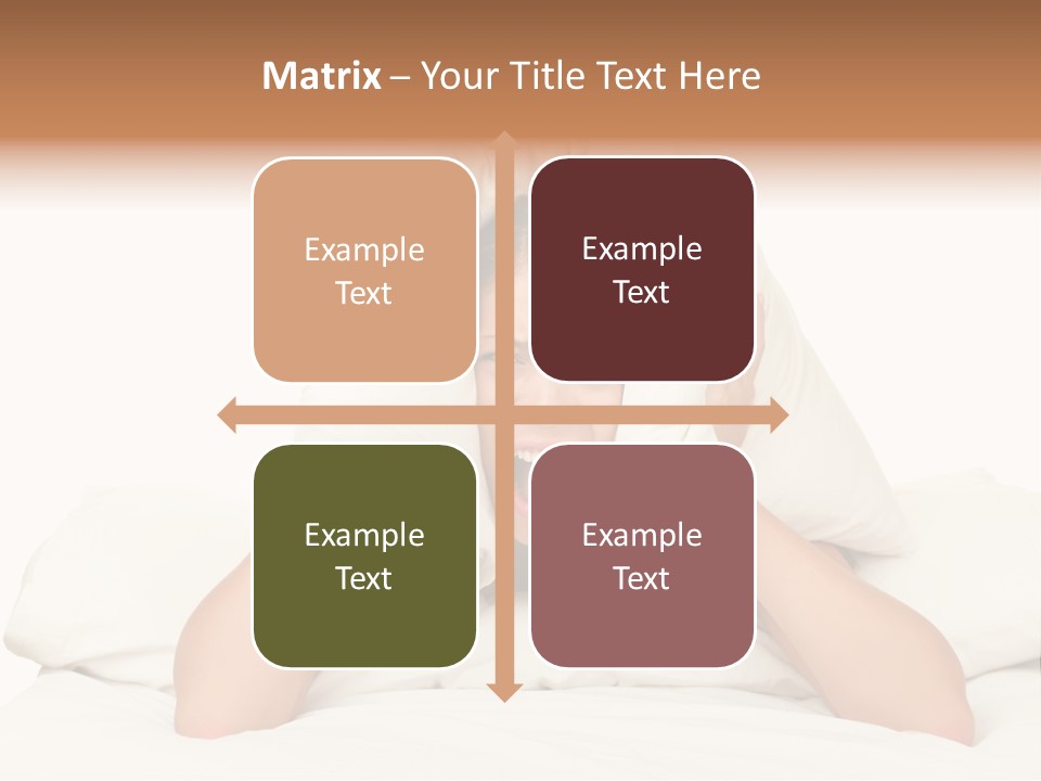 Health Portrait Tired PowerPoint Template