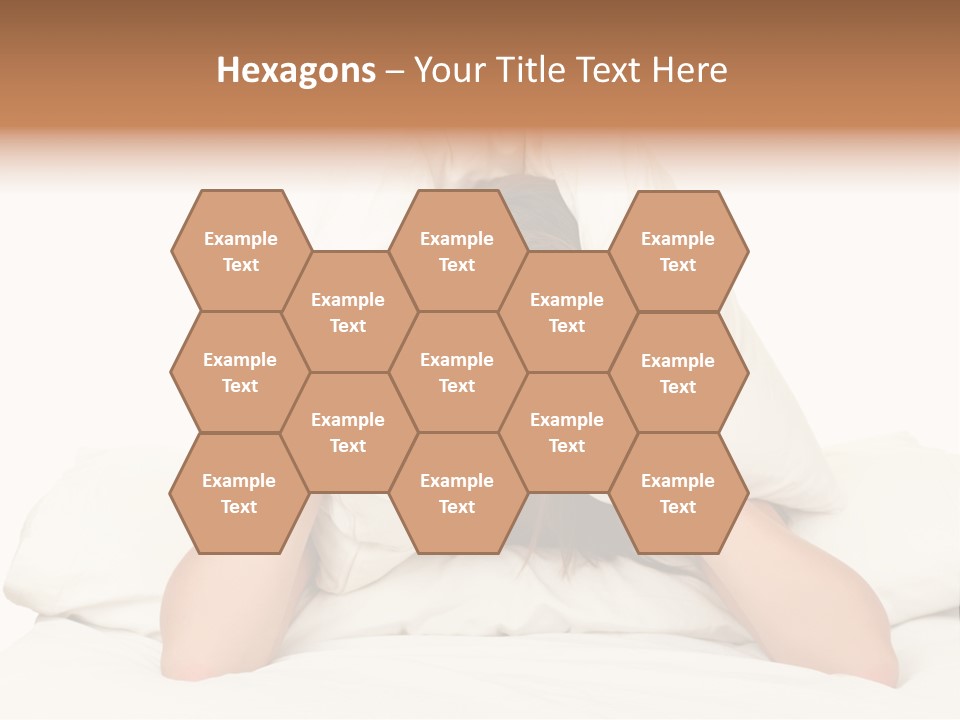 Health Portrait Tired PowerPoint Template