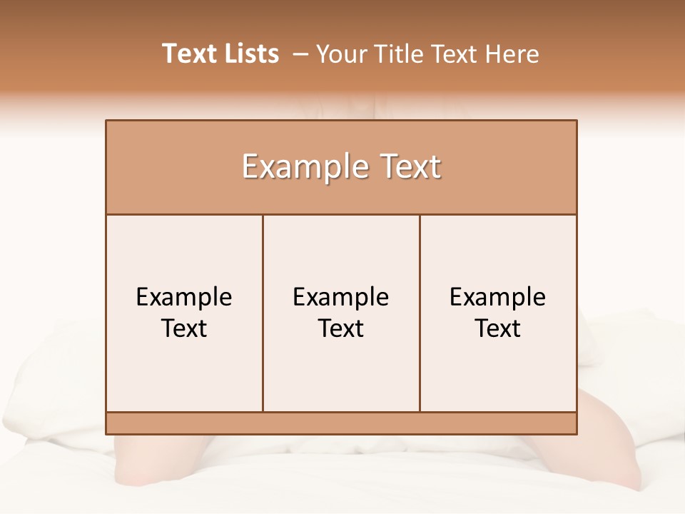 Health Portrait Tired PowerPoint Template