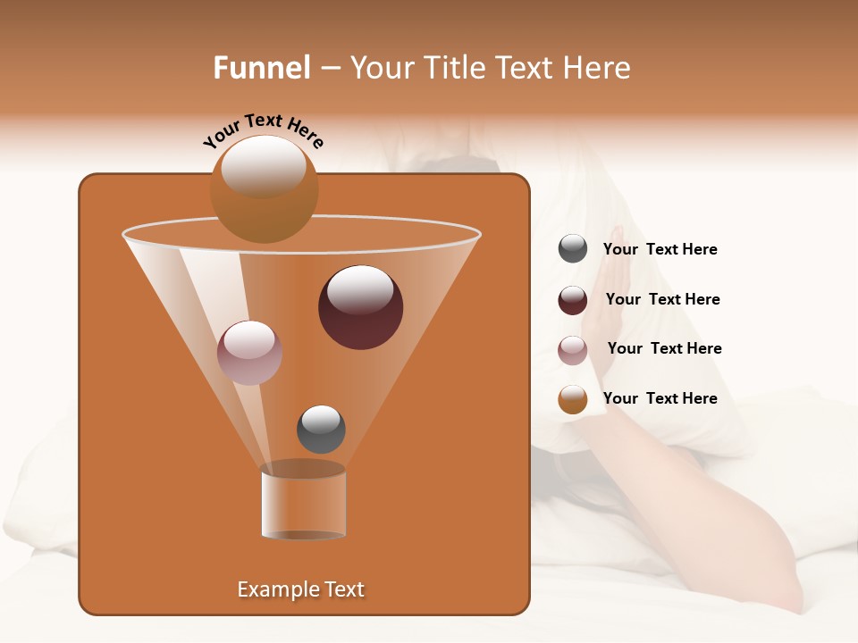 Health Portrait Tired PowerPoint Template