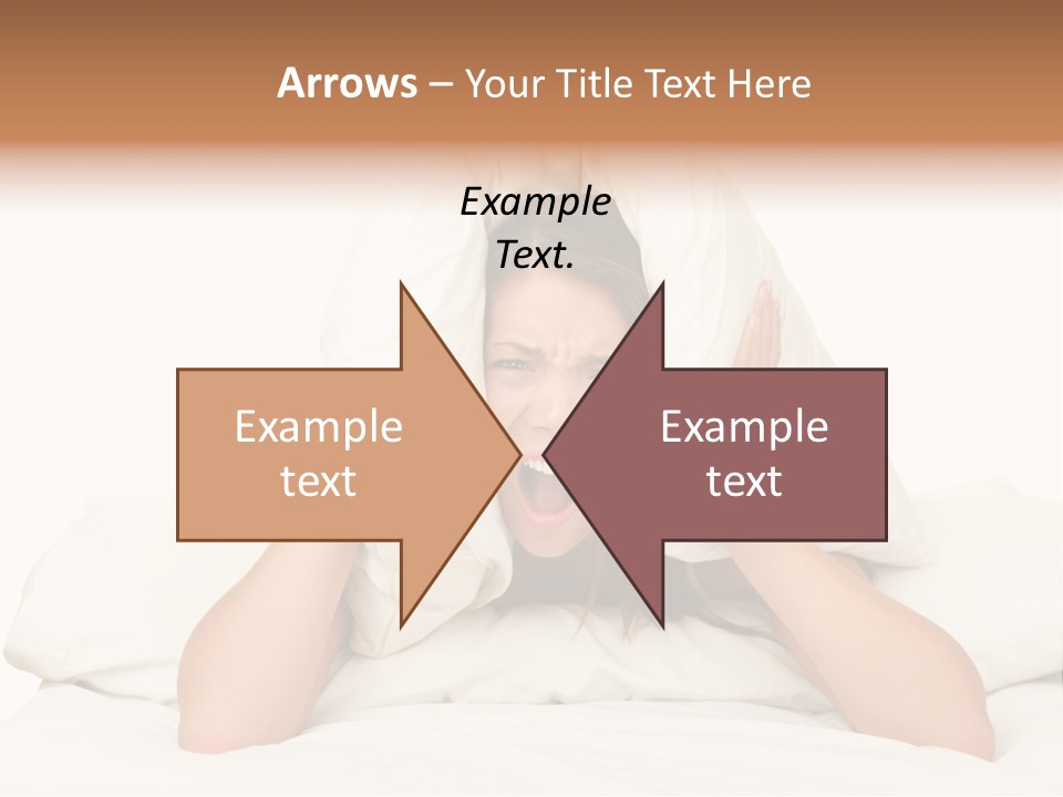 Health Portrait Tired PowerPoint Template