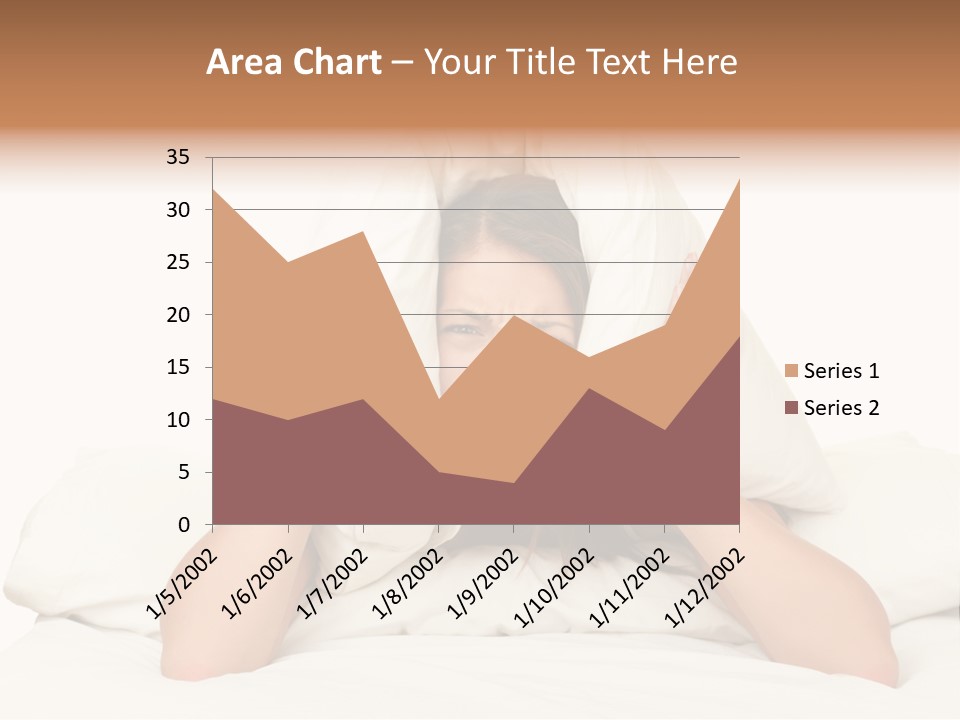 Health Portrait Tired PowerPoint Template