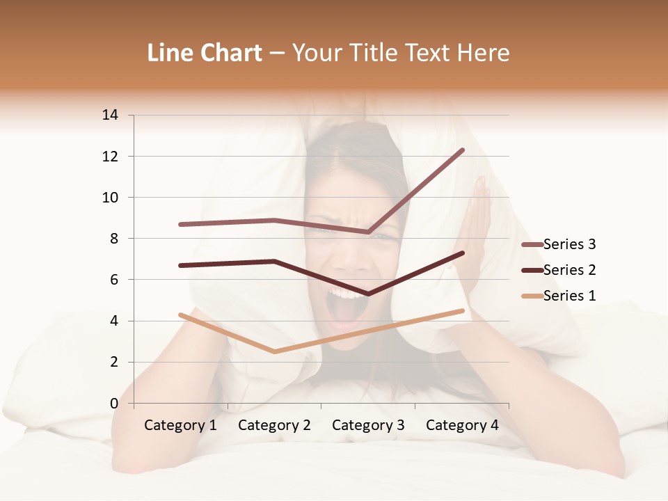 Health Portrait Tired PowerPoint Template