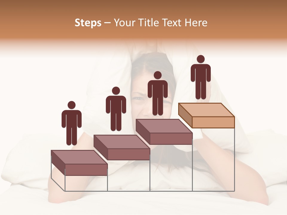 Health Portrait Tired PowerPoint Template