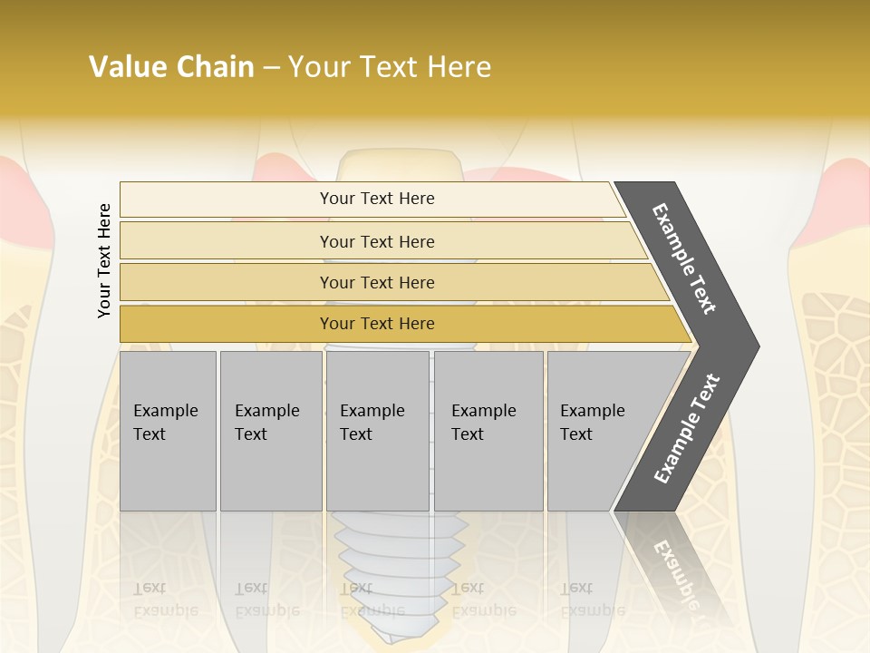 Care Clinic Implantation PowerPoint Template