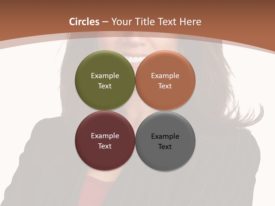 Smile Alone Space PowerPoint Template