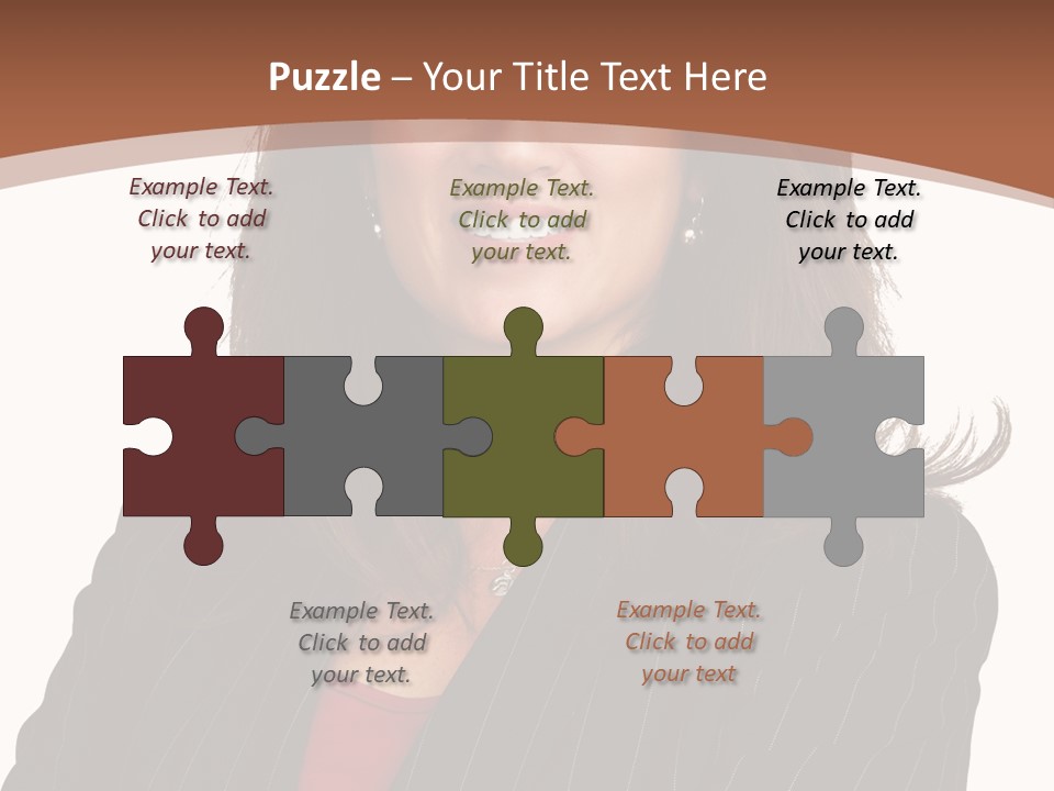 Smile Alone Space PowerPoint Template