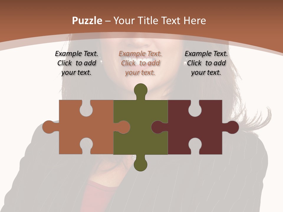 Smile Alone Space PowerPoint Template