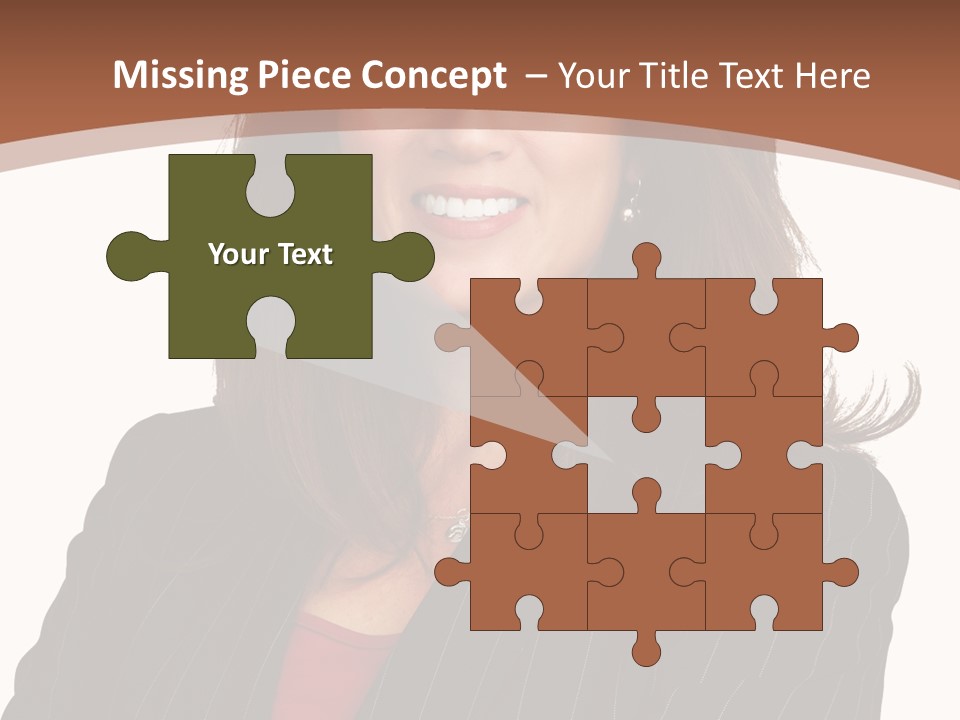 Smile Alone Space PowerPoint Template