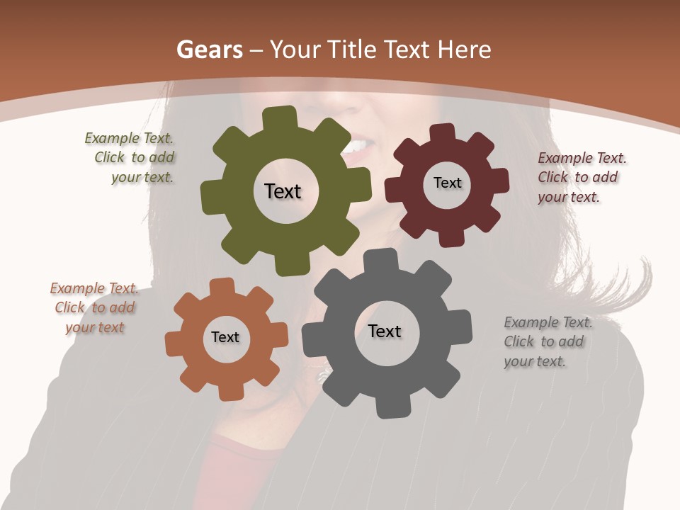 Smile Alone Space PowerPoint Template