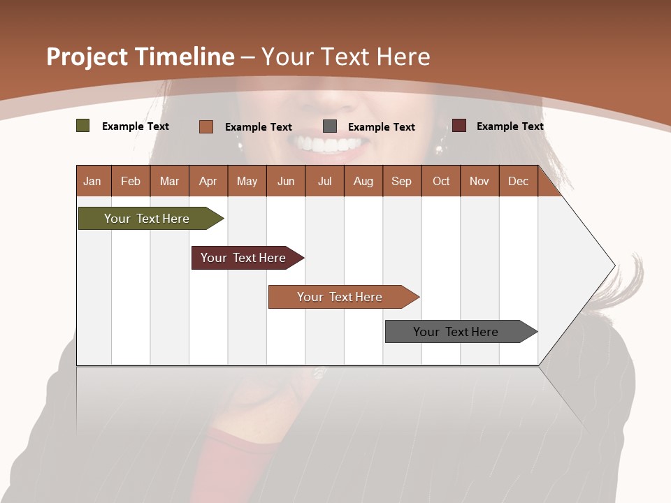 Smile Alone Space PowerPoint Template