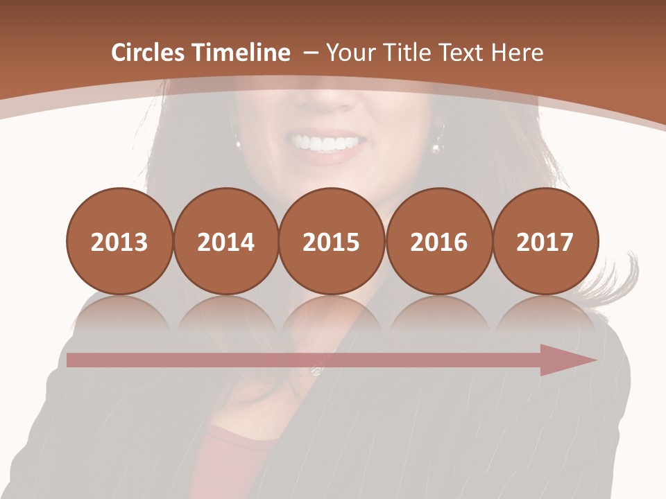 Smile Alone Space PowerPoint Template