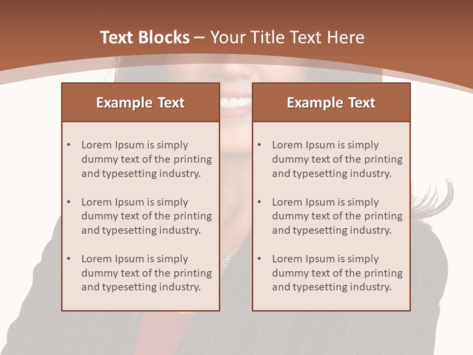 Smile Alone Space PowerPoint Template