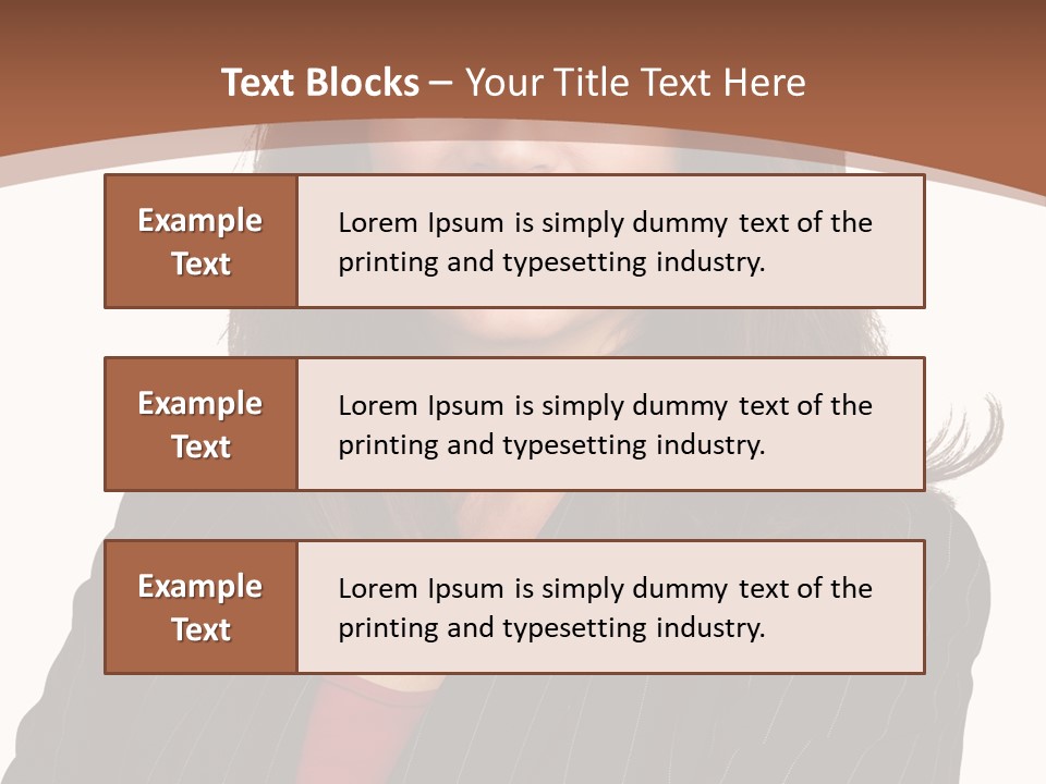 Smile Alone Space PowerPoint Template