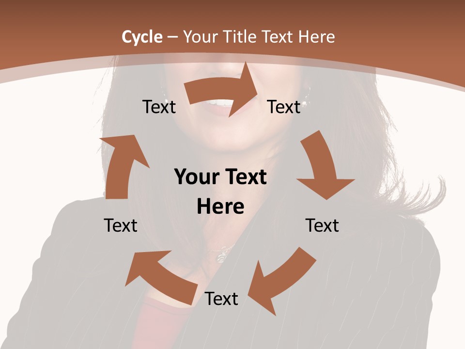 Smile Alone Space PowerPoint Template