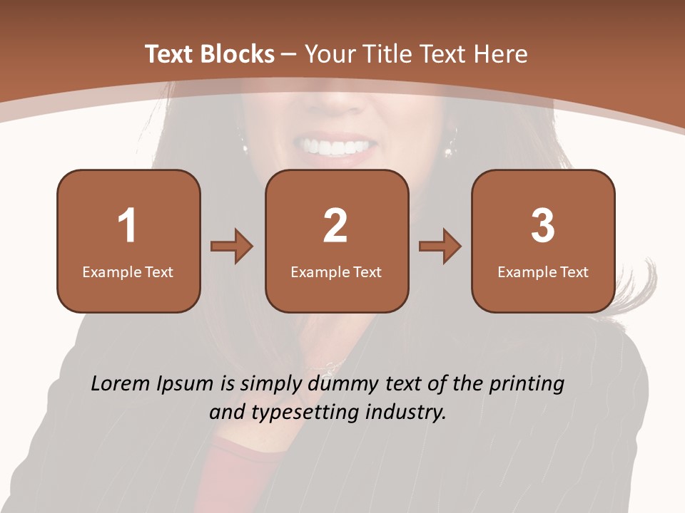 Smile Alone Space PowerPoint Template