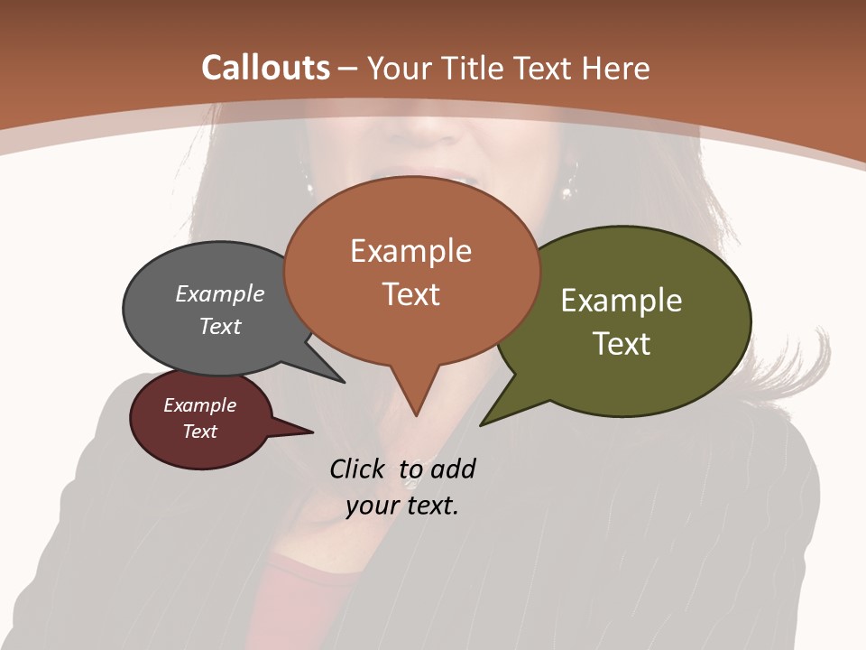 Smile Alone Space PowerPoint Template
