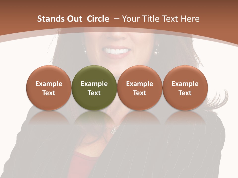 Smile Alone Space PowerPoint Template