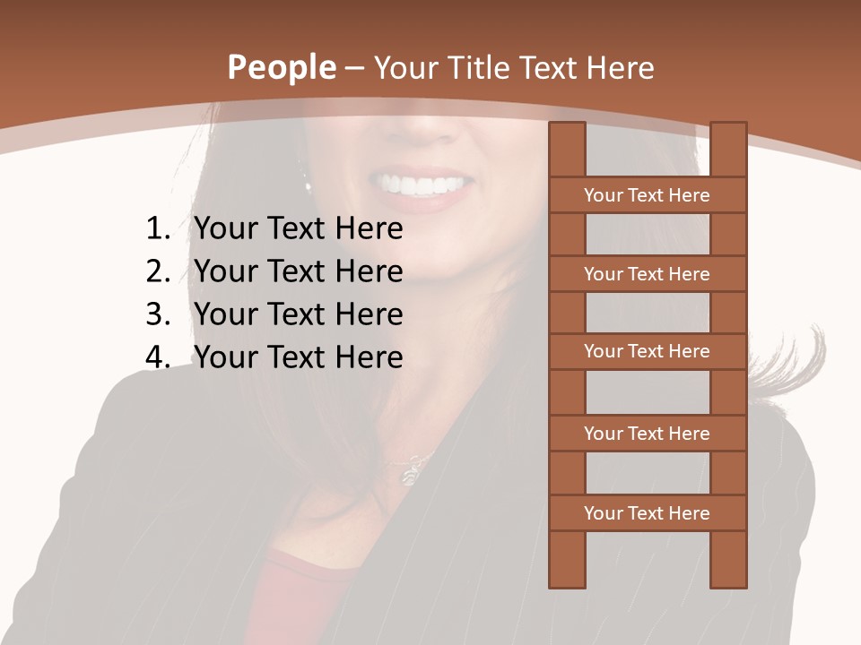 Smile Alone Space PowerPoint Template