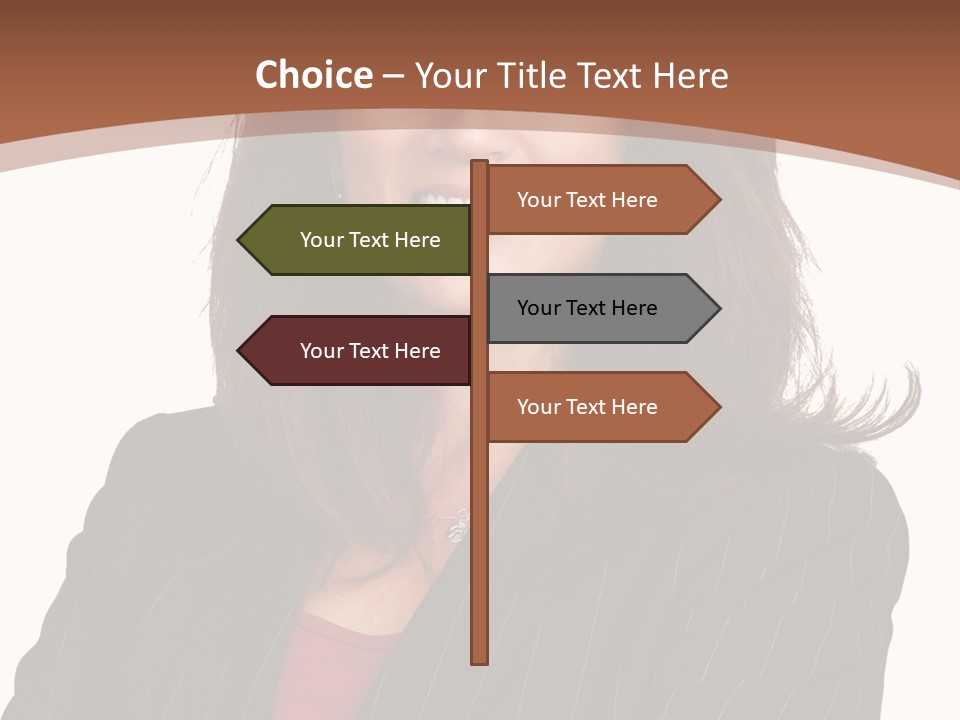 Smile Alone Space PowerPoint Template