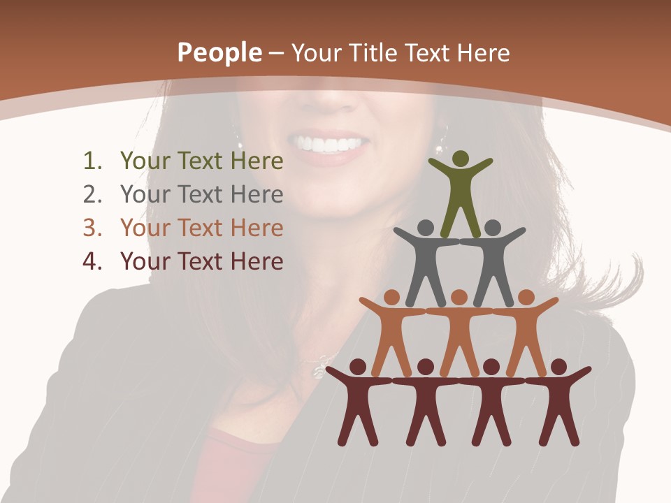 Smile Alone Space PowerPoint Template