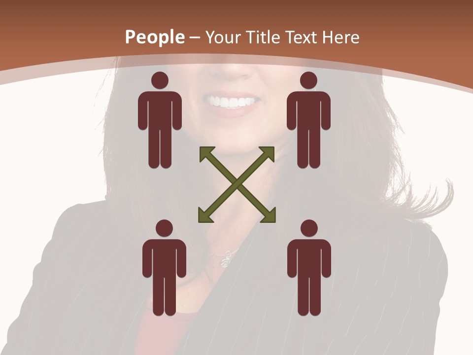 Smile Alone Space PowerPoint Template