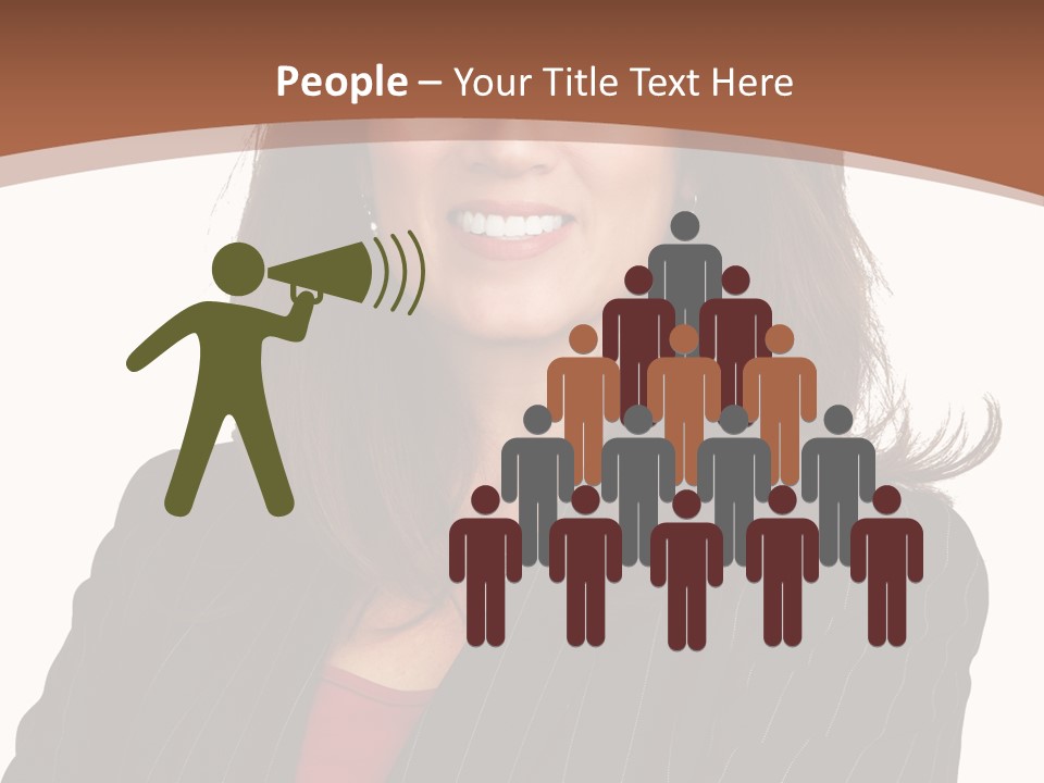 Smile Alone Space PowerPoint Template