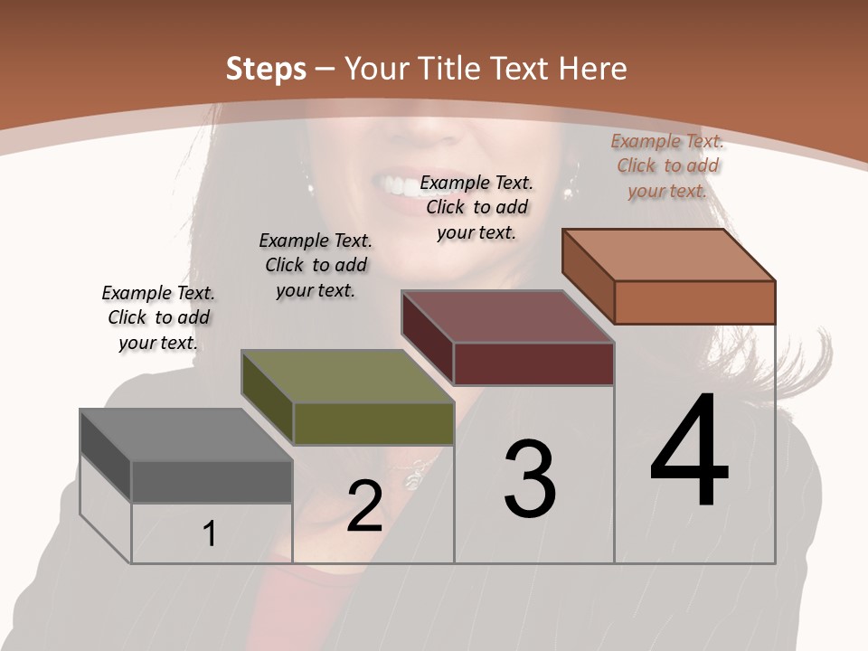 Smile Alone Space PowerPoint Template