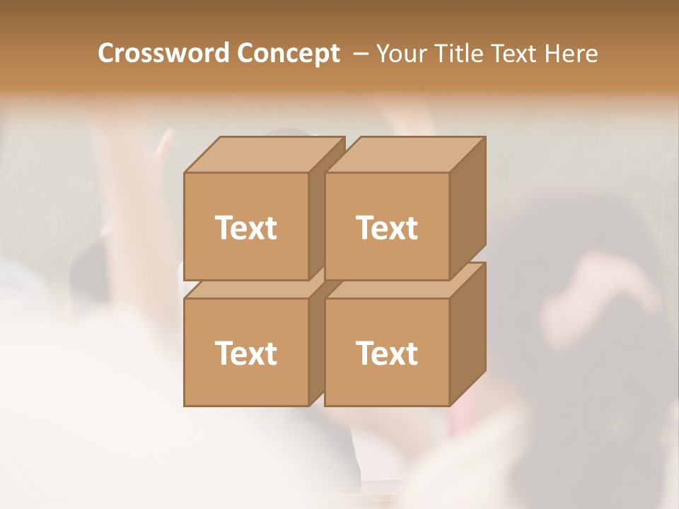 Hands Primary Middle PowerPoint Template