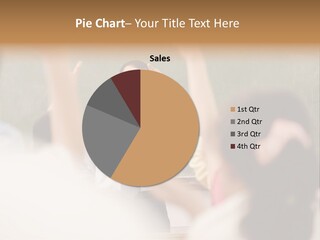 Hands Primary Middle PowerPoint Template