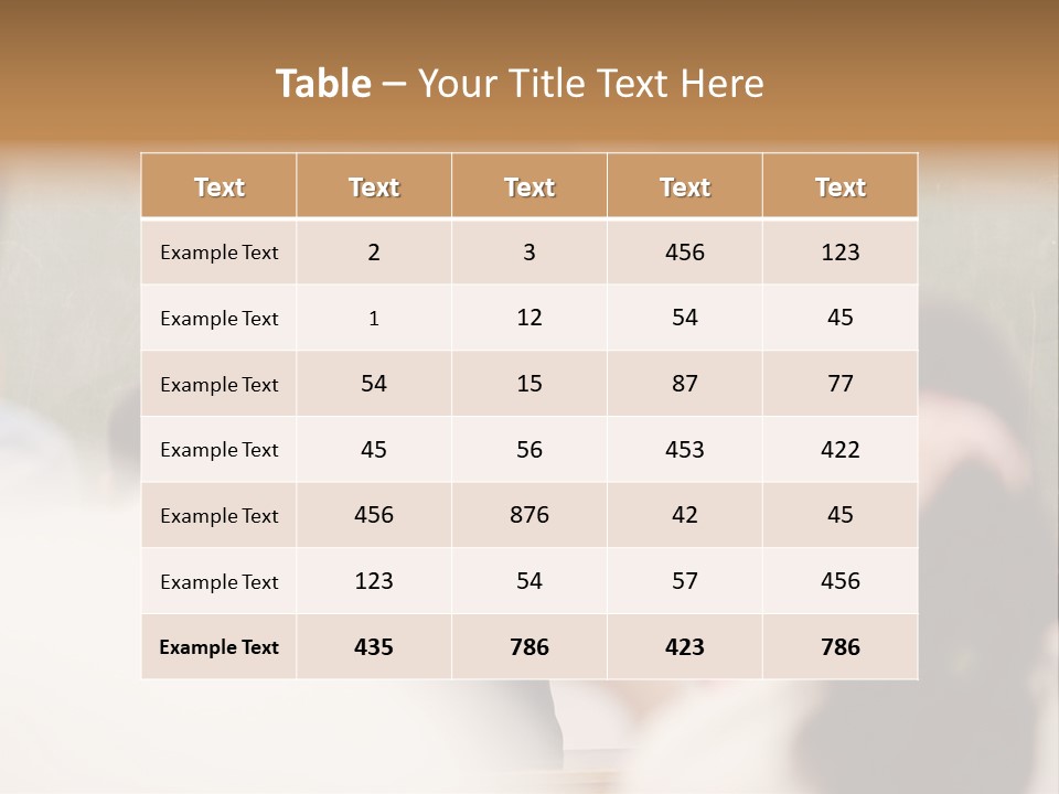 Hands Primary Middle PowerPoint Template
