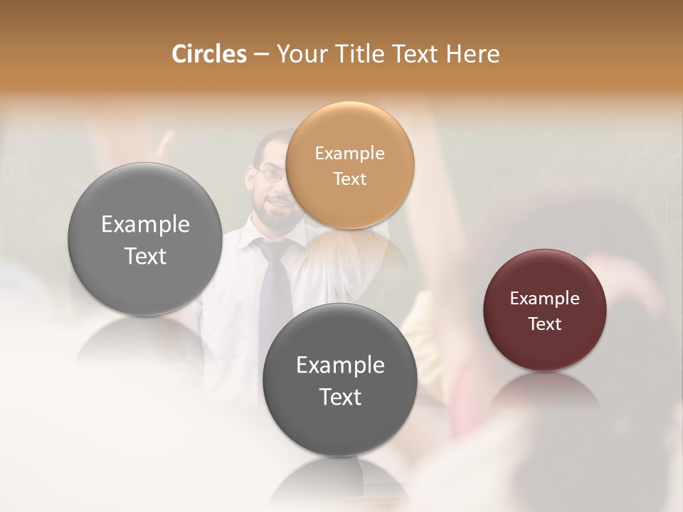 Hands Primary Middle PowerPoint Template