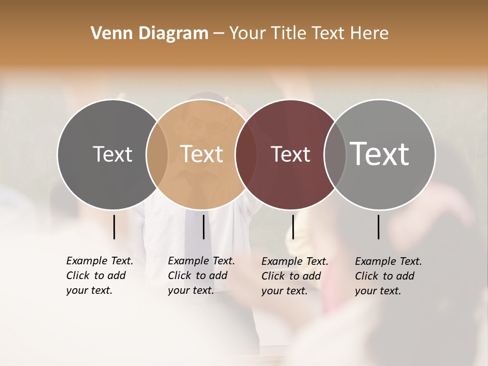 Hands Primary Middle PowerPoint Template