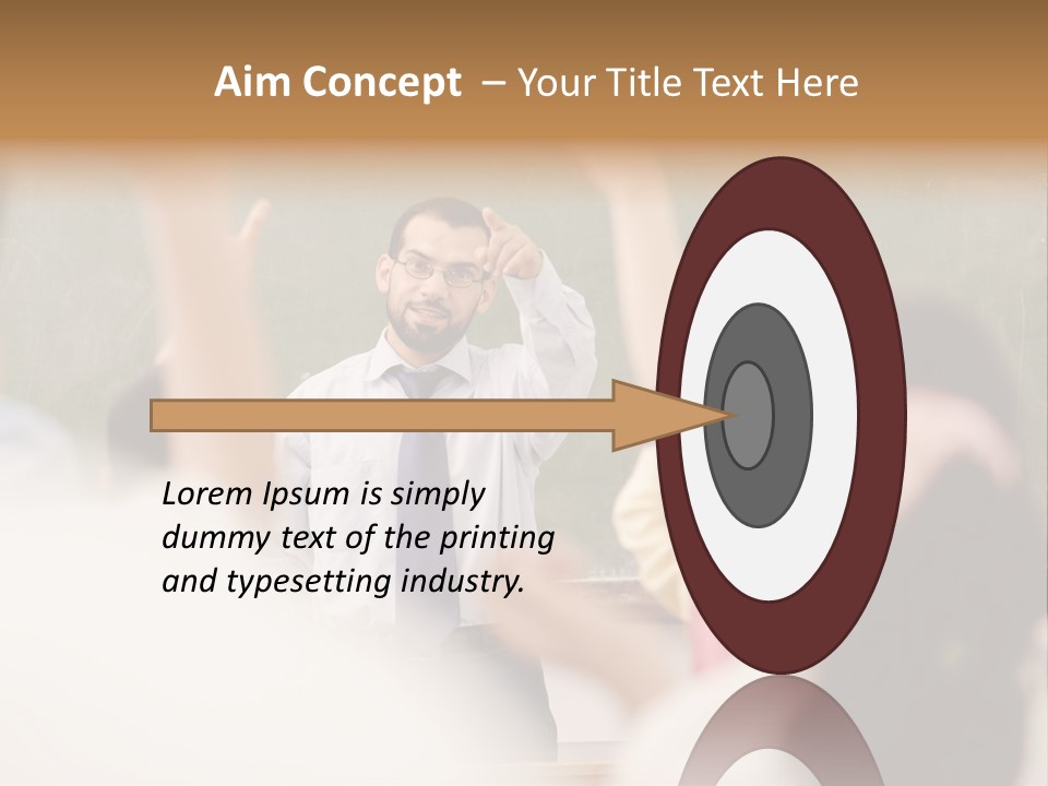 Hands Primary Middle PowerPoint Template