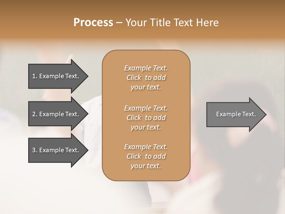 Hands Primary Middle PowerPoint Template