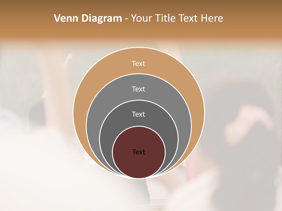 Hands Primary Middle PowerPoint Template