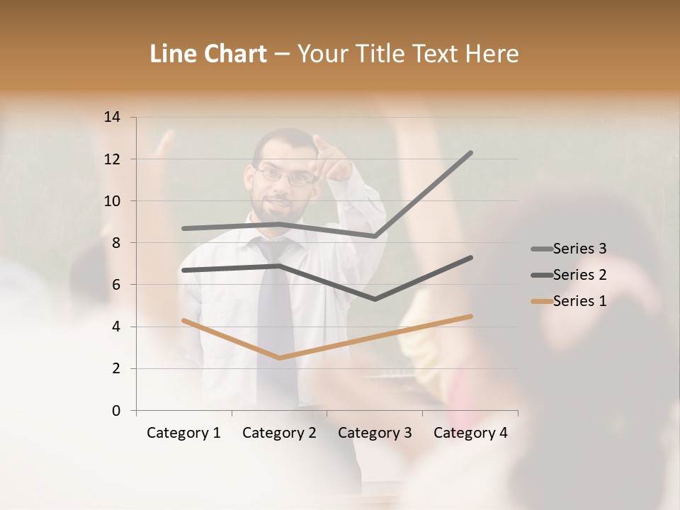 Hands Primary Middle PowerPoint Template