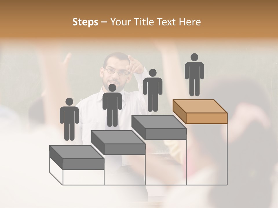 Hands Primary Middle PowerPoint Template