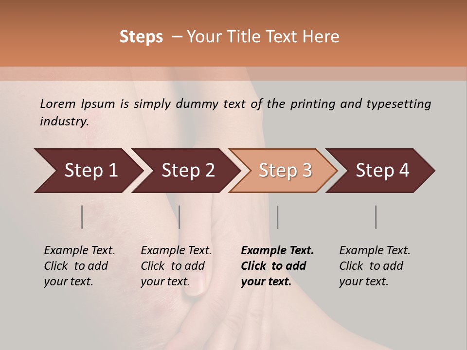 Skin Peeling Skin Condition PowerPoint Template