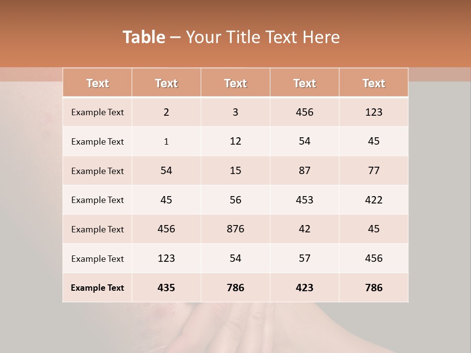 Skin Peeling Skin Condition PowerPoint Template
